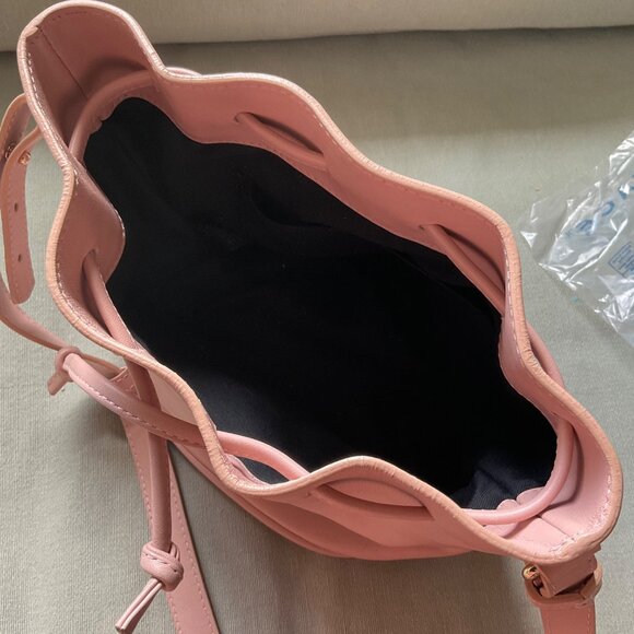 RARE cute cute Sezane Mini Farrow Bag in Pink - Picture 10 of 12